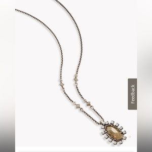 Brett Pendant Necklace in Pyrite Kendra Scott